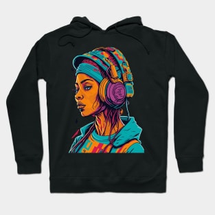 Music Retro Art Hoodie